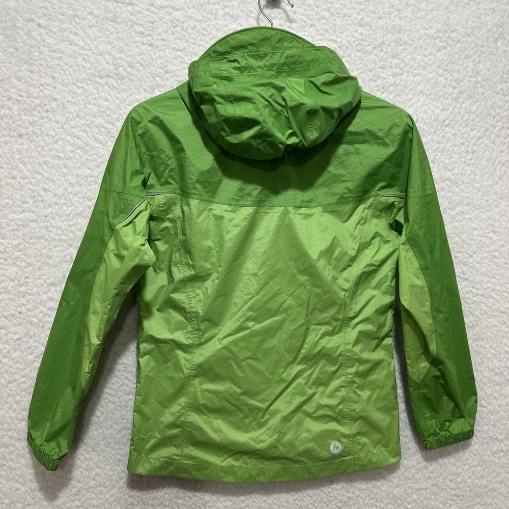 Marmot Lightweight Windbreaker Shell Jacket Green Kids/Women's Size Large - Picture 2 of 16
